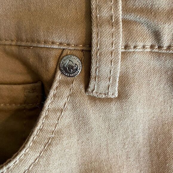 Dg2 by Diane Gilman tan uplifter skinny petite jeans - Picture 4 of 9